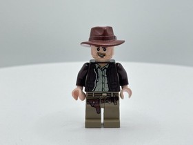 LEGO Indiana Jones Dark Brown Jacket Minifigure - iaj044 - Set 7196