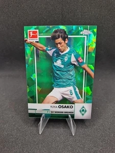 2020-21 Topps Chrome Bundesliga Sapphire Edition Green 43/75 Yuya Osako #26 - Bild 1 von 3