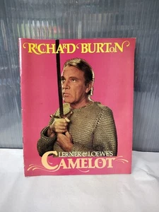 Programa de Broadway Camelot Stage 1980 original de colección Richard Burton King Arthur - Imagen 1 de 8