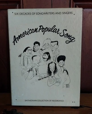 1983 Box Set - Various Artists American Popular Song Cassettes Al Hirschfeld ART - Image 1 of 4