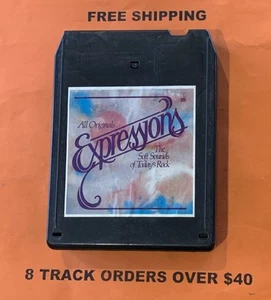 K-tel Expressions The Soft Sounds Of Today’s Rock 8 track tape Tested/Serviced - Imagen 1 de 3