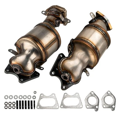 催化转换器 Bank 1 & 2 适用于 2006 2007 年本田 Odyssey Ridgeline Pilot 3.5L — 第 1/4 张图片