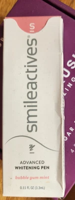 Smileactives Advanced Whitening Pen Bubble Gum Mint -  0.11 Oz - Image 1 of 2