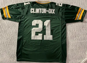 🔥🔥NFL Haha Clinton-Dix #21 Camiseta cosida vintage de los Green Bay Packers - talla 56 - Imagen 1 de 5