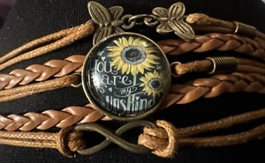 Wunderschönes You are my Sunshine Armband für Damen - Bild 1 von 6