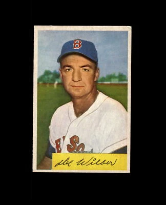 1954 Bowman 178 Del Wilber VG-EX #D1,367457 - Image 1 of 2