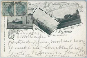 66260 - VINTAGE POSTCARD Ansichtskarten - Polen POLAND - GRUSS AUS Trzebinia - Picture 1 of 1