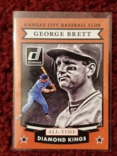 ⚾️2015 Panini Donruss - George Brett - All-Time Diamond Kings #7⚾️