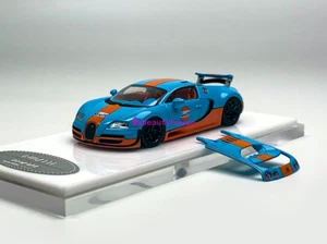 Mortal 1:64 Blue Gulf Veyron SS Racing Sports Model Diecast Metal Car - Picture 1 of 6