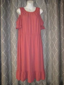 Neu mit Etikett Damen Größe XL Lauren Conrad kaltes Schulterkleid unverbindliche Preisempfehlung des Herstellers 60 $ - Bild 1 von 4
