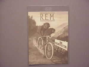 R.E.M. backstage pass laminated Reconstruction REM - Picture 1 of 1