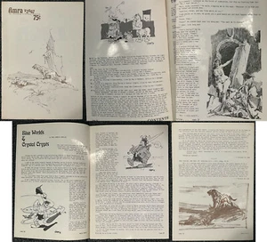 AMRA 1977 v2n67 SWORD & SORCERY Fantasy Fanzine CONAN Roy Krenkel de Camp wow!!! - Imagen 1 de 7