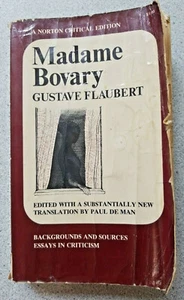 1965 MADAME BOUVRY by Gustave Flaubert ~ A NORTON CRITICAL EDITION ~ PB book - Imagen 1 de 10