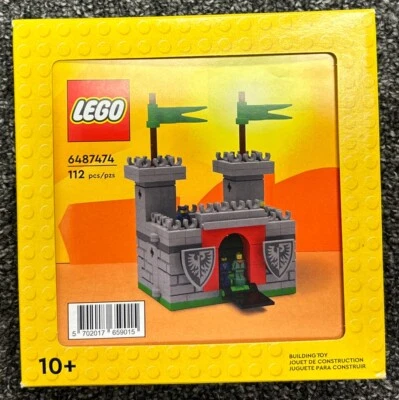 LEGO Castillo Gris Exclusivo Edición Limitada 6487474 10+ Nueva Caja Sellada Foto 1 de 2
