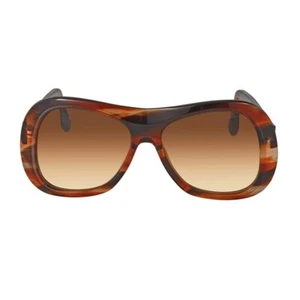 Victoria Beckham Sonnenbrille brauner Farbverlauf Shield Style VB623S 617 59 - Bild 1 von 3