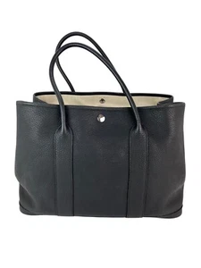 Hermes Negonda Garden Party MM 36 Black Leather Tote Ebay Live - Picture 1 of 13