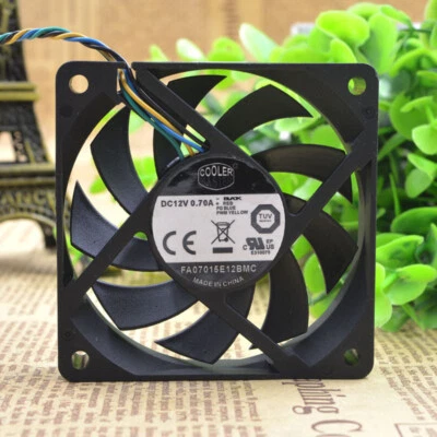 CoolerMaster FA07015E12BMC Cooling Fan DC 12V 0.70A Cooler Fans 4Pin 70mm x 15mm - Image 1 of 4