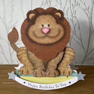 Handmade LionThemed Rocker Card "Happy Birthday to You" - Bild 1 von 3