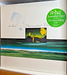 A-HA - SCOUNDREL DAYS Manhattan Skyline 1st EU Press 1986 LP VG+/VG+ - Picture 1 of 6