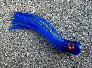 Señuelo de pesca TACKLEWORKS Mini Chugger Head 5,5" Ballyhoo - Azul Oscuro - Imagen 1 de 1