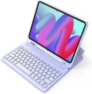 Inateck iPad Hülle mit Tastatur iPad 11 Gen A16,iPad 10,Air 7/6/5/4 10.9 11 Zoll - Afbeelding 1 van 8