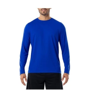 Russell Athletic Shirt Men's XL (46-48) Core Long Sleeve Performance Tee Blue - Picture 1 of 11