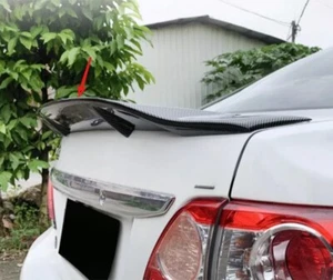 Alerón labio de alerón trasero de fibra de carbono para Toyota Corolla Real 2009-2013 - Imagen 1 de 5