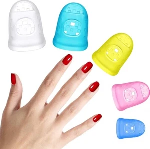 FOSVBEY Guitar Fingertip Protectors Finger Guards Anti-slip Finger, Random color - Picture 1 of 7