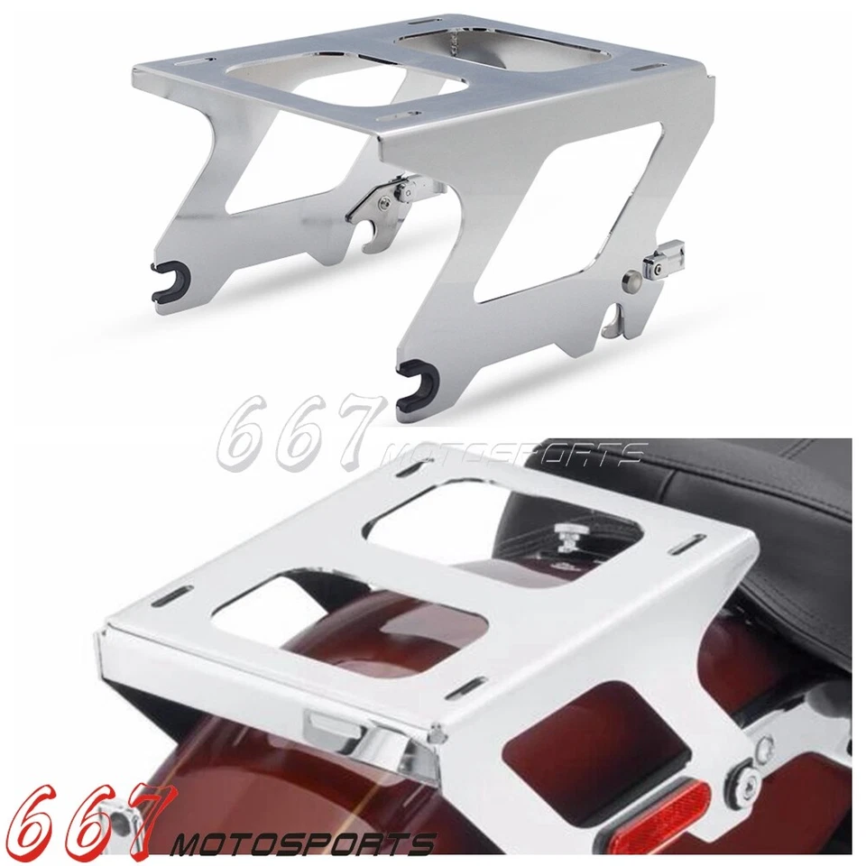 Estante de montaje Tour Pack para Harley Softail Street Bob FXBBS FLHCS FLSL 2018-2024 Foto 1 de 4