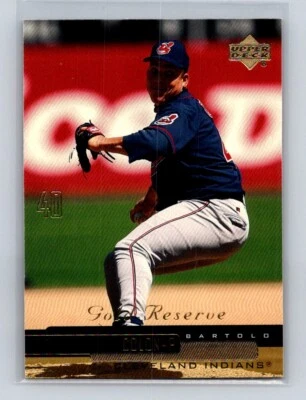 2000 Upper Deck Gold Reserve #35 Bartolo Colon Cleveland Indians - Image 1 of 2