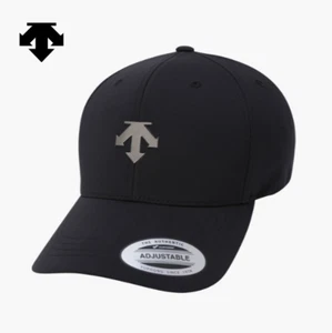 NEW DESCENTE GOLF Men's Essential Spirits Base Cap DQ12MFCP11 BLACK - Picture 1 of 8