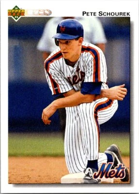1992 Upper Deck Pete Schourek    #673 - Image 1 of 2