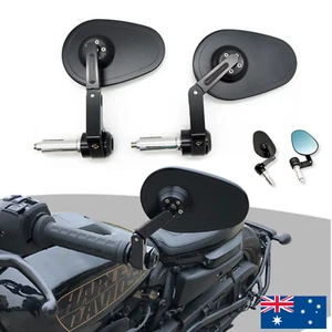 Motorcycle CNC Bar End Mirrors For Harley Sportster S 1250 RH1250s Nightster 975 - Bild 1 von 6