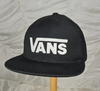 Vans Drop V II Snapback Hat Black - Image 1 of 4