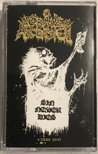 Grave Ascension - Sin Never Dies + Demo 2015 Cassette 2018 Maggot Stomp – MAG 17 - Picture 1 of 2