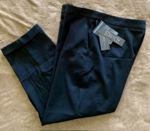 Copper Key Juniors 5 Black Stretch Pants NWT Cuffs 9334713 Dress Trousers - Picture 1 of 4