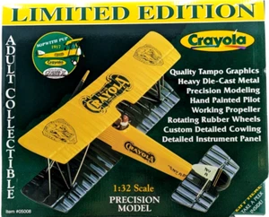 Gearbox Crayola Limited Edition Sopwith Pup Scout 1:32 Model Airplane NRFB NEW! - Picture 1 of 13