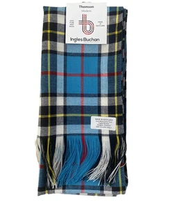 Faja Completa Tradicional Thomson Moderna Tartán 100% Lana - Hecha en Escocia - Imagen 1 de 1