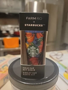 Farm Rio + Starbucks Cold Cup Llavero Nuevo - Imagen 1 de 6