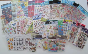 50 NIP Assorted ANIMAL STICKERS Jolees Sticko Sticker King Martha Vintage + #4 - Picture 1 of 6