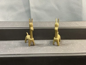 Messing Lama Figuren Vintage massiv Sammlerstücke - Bild 1 von 11