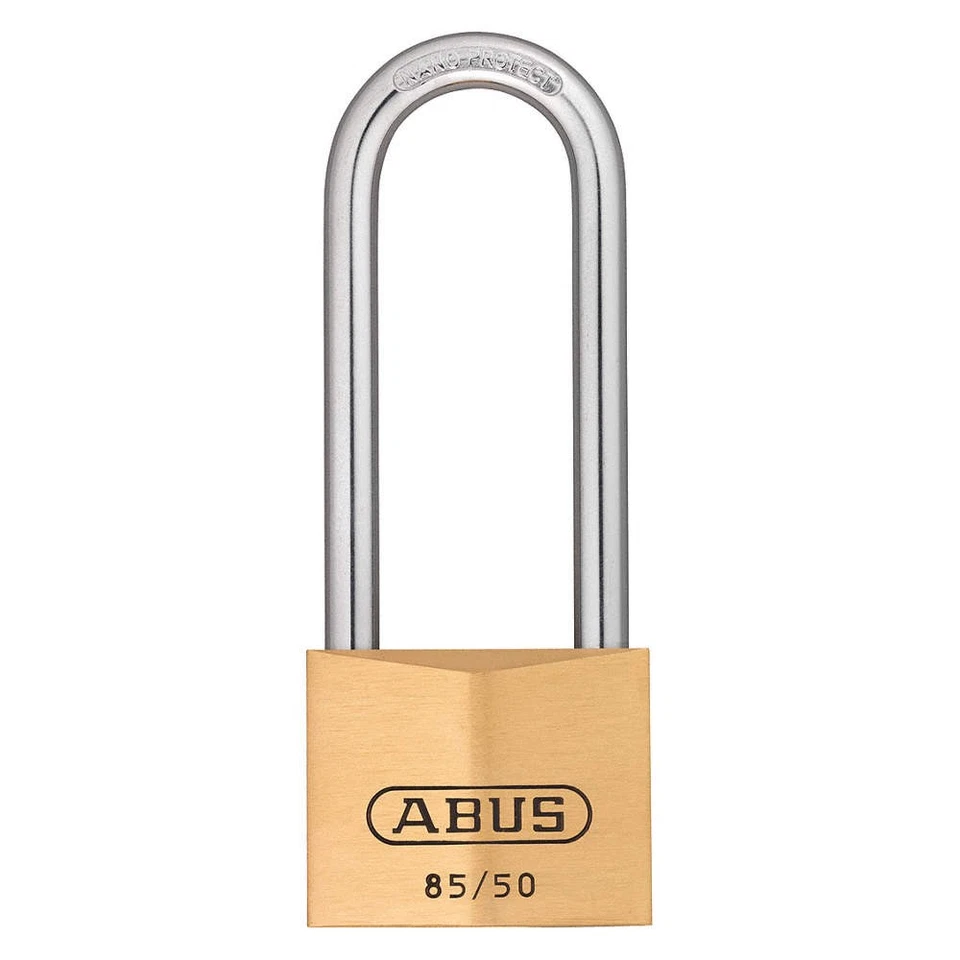 ABUS 85HB/50 MK KD Keyed Padlock,1 7/64 in,Rectangle,Gold 5UKJ8 - Image 1 of 1