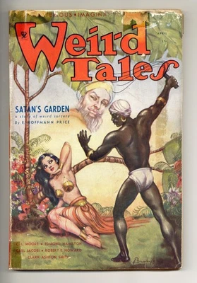 Weird Tales Pulp 1st Series Apr 1934 Vol. 23 #4 GD TRIMMED - Image 1 of 3