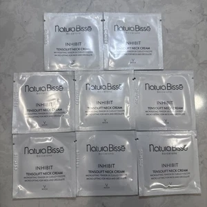 8 Natura Bisse Inhibit Tensolift Neck Cream  for Women .07 oz / 2ml each - Picture 1 of 3