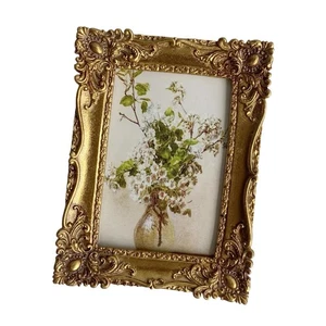 Photo Frame Resin Wall Hanging Picture Frame for Hotel Office Drawing Room - Picture 1 of 6