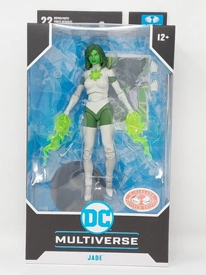 DC Multiverse Green Lantern Corps Jade 7” Figure Platinum Chase Mcfarlane - Image 1 of 4