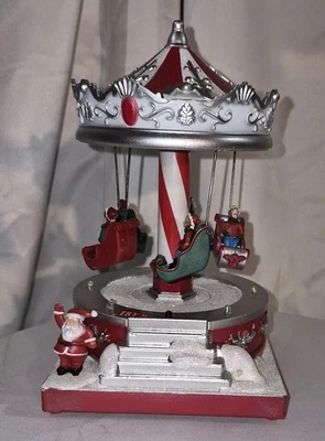 Gemmy Santa Swing Carosel Foto 1 de 2