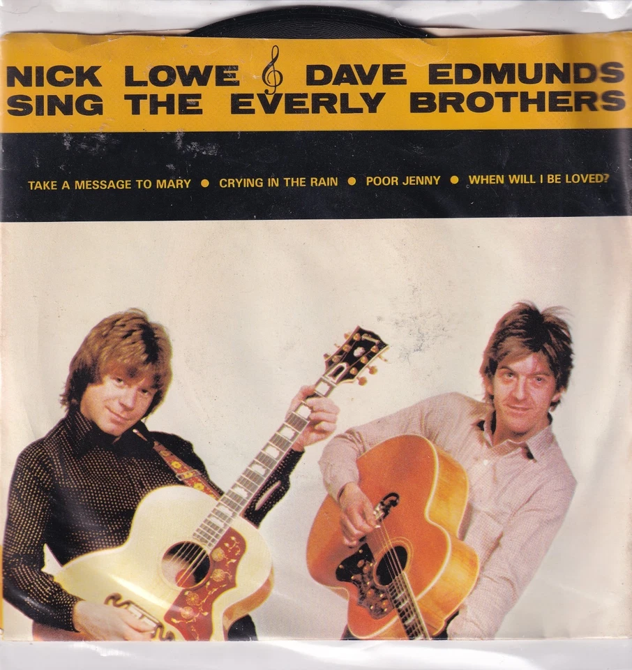 Nick Lowe & Dave Edmunds Sing The Everly Brothers - 1980 AE7 1219 7" EP - Image 1 of 1
