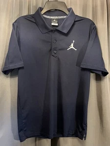 Nike Jordan Poloshirt dunkelblau Dri Fit Größe Small - Bild 1 von 6