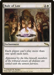 Rule of Law Regular - Mirrodin MTG-NM - Picture 1 of 1